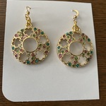 レジン　アクセサリー　揺れる　桜のピアス　大ぶり　キラキラ