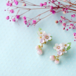 2020新作 桜蕾-tsubomi-耳飾り