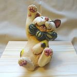 招き猫(手長) 小