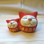 親子だるまねこ A
