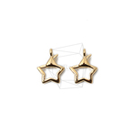 PDT-2212-G【2個入り】スタークラスプロックペンダント,Star Clasp Lock Pendant