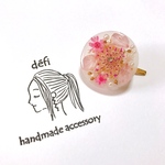 ⚠️3/31まで!!! さらにSALE ❥·･ピンクのお花のポニーフック