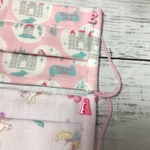子供用マスク（お城・ユニコーン）