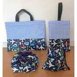 ⭐️マスクおまけ付き、男の子入園入学グッズ4点セット⭐️