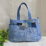 【カーリー様専用】両面Wポケット＊デニム2wayバッグ