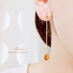 ピアス イヤリング クリスタルド ロップピアス/イヤリング🍀ロングピアス/イヤリング🍀シンプルピアス/イヤリング