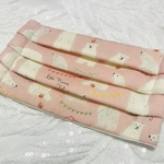 限定1枚♡【即納】白くまさんのふんわりマスク　抗菌防臭加工　子供用　立体　