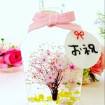 桜 ハーバリウム　さくらの木〜合格祝・卒業祝・入学祝・就職祝など春のプレゼントに