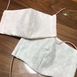 送料無料　二枚　立体マスク　大人用　ガーゼマスク