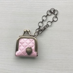 いちごのアクセサリーケース・がま口・角・受注販売