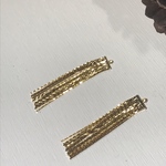 チェーン　フリンジ  ショートタイプ　4.7cm 0.9cm 2個