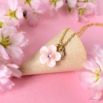 mini sakuraネックレス＊受注制作