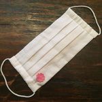 （hanahana8780様ご予約分）プリーツ立体マスク2 桜(左下）
