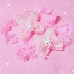 もこもこうさ耳リボンチョーカー🎀