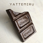 チョコレートのブローチ