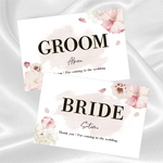 【No.103】結婚式 受付カード 受付サイン 桜