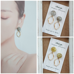◆ぷっくりカボションオーバルピアス◆イヤリング