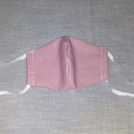 ポケット付き立体マスク（子供用　ピンク）