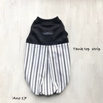 ⋆ꫛꫀꪝ⋆ シンプルTank top ⋆strip ⋆受注生産