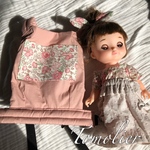 Tomolier ドールキャリア　ピンク×フェリシテ 