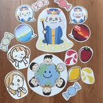 保育　ドロップスのうた　パネルシアター