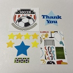寄せ書き、カード、アルバムのデコレーションに⚽️誕生日、卒業、卒団、部活引退、大会応援に(157k)