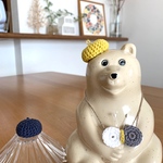 しろくま貯金箱用の首飾りセット