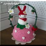 １点のみ🌸ピンクイチゴ🍓雪だるまちゃん🍓