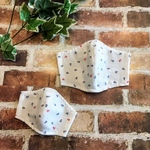 【SALE】イカリ柄立体ガーゼマスク⚓️　親子セット