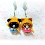 ✿t…様専用✿あみぐるみ✿園児のワンちゃんストラップ❢2点♪