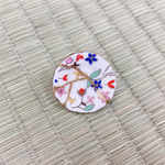 『継』金継ぎブローチ:色花(大)