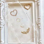 アイフォーンケース　スマホケース　ラブリー　パール  ハンドメイド 姫系   