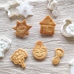 Warm house5点セット　クッキーカッター/クッキー型
