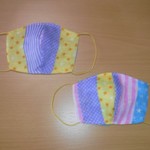 送料込み　子供用立体ガーゼマスク⑤（縦アラカルト）