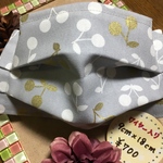 ワイヤー入り プリーツマスク