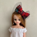 リカちゃん　ヘアリボンチェック