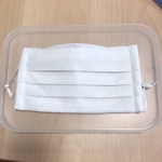 ガーゼマスク 白 見た目きれいタイプ