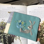 🐰felt  de patchworkうさぎポーチ🐰
