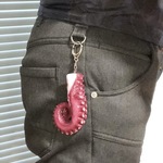 タコ足のキーホルダー