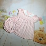 変わり白衿OPパンツ付き 90cmピンク
