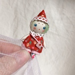 小さなお人形＊赤色