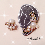 シンプルカラー イヤーカフセット