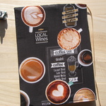 A5ソフトサイズのブックカバー用/ラテアートCAFE.再販