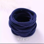 10本セット♡ナイロンヘッドバンド ネイビー