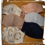 選べる2枚セット⭐手作り立体マスク⭐やわらかガーゼ4層構造⭐シミ予防に✨