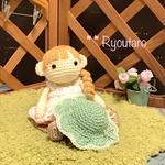 お花の妖精〈ペチュニア〉あみぐるみ