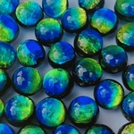 ケラマブルー 蓄光 ホタル石  10mm 10粒セット  ホタルガラス 蛍石 夜光 ほたる石