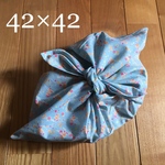 あずま袋 42×42㎝    レトロ　アヒル