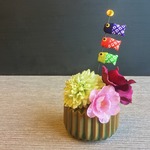受注制作【鯉のぼり】端午の節句アレンジ 　－切子柄