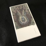 モバイルバッテリー 充電器 動物 鳥 グラマラスな鳥 セージライチョウ 黒 ブラック